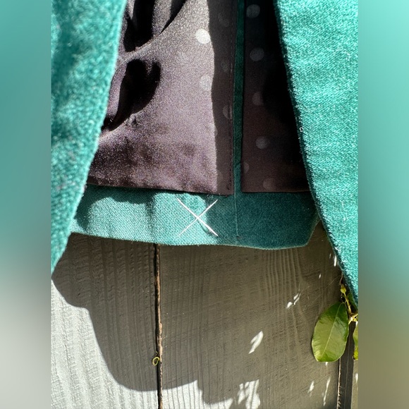 NWT Deadstock J.Crew Velveteen Emerald Green
One-Button Blazer Style BC800 Sz 4 - Picture 6 of 14